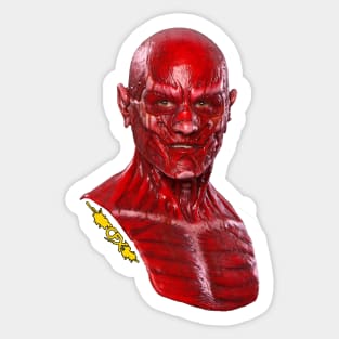 Flayed Frank Sticker